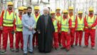 روحانی از پست برق ۲۳۰ کیلو وات مهدیس بازدید کرد