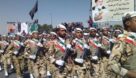 رژه یگان‌های نظامی، انتظامی و بسیج مردمی در آبادان برگزار شد