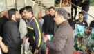 استقبال استاندار خوزستان از قهرمان پرس سینه جهان در فرودگاه اهواز