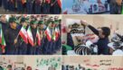 آئین دیوار نویسی شعارهای انقلاب اسلامی دانش آموزان با حضور شهردار خرمشهر