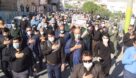 پیکر مطهر شهید دفاع مقدس در مسجدسلیمان تشییع شد