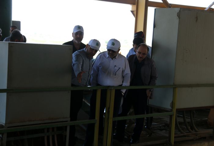 بازدید مدیر عامل سازمان آب و برق خوزستان از شرکت آب جنوب شرق