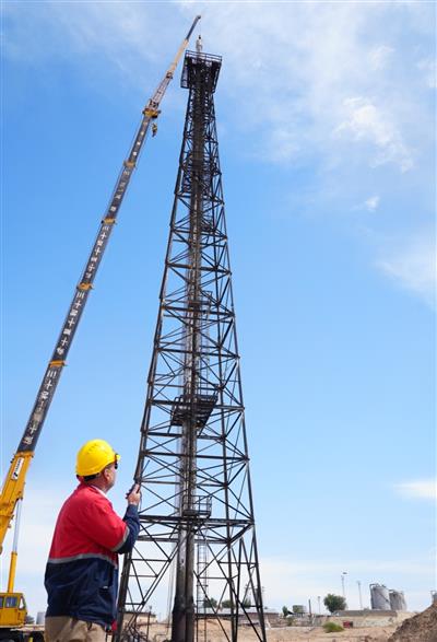 نصب نسل جدید تیپ فلرها در نفت و گاز مارون