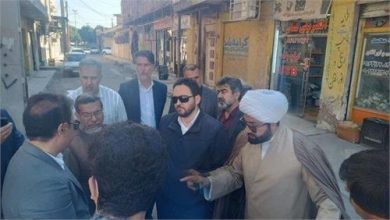 مدیرعامل شرکت آب و فاضلاب خوزستان با حضور در منطقه لشکرآباد با مردم این منطقه دیدار و از روند اجرایی پروژه فاضلاب در این منطقه بازدید کرد.