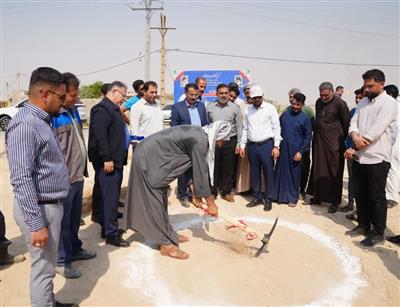 آئین کلنگ زنی پروژه دفع آب های سطحی