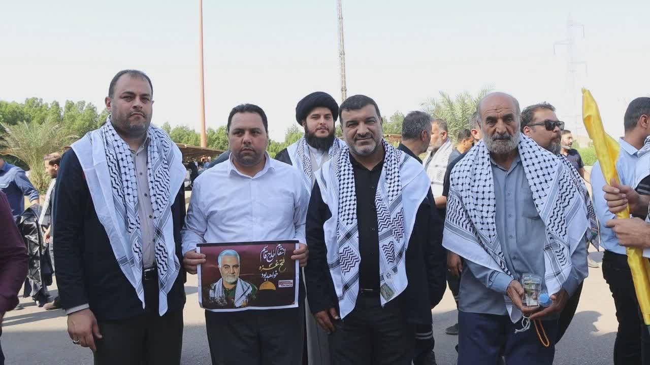 راهپیمایی اکسینی ها در محکومیت بمباران غزه